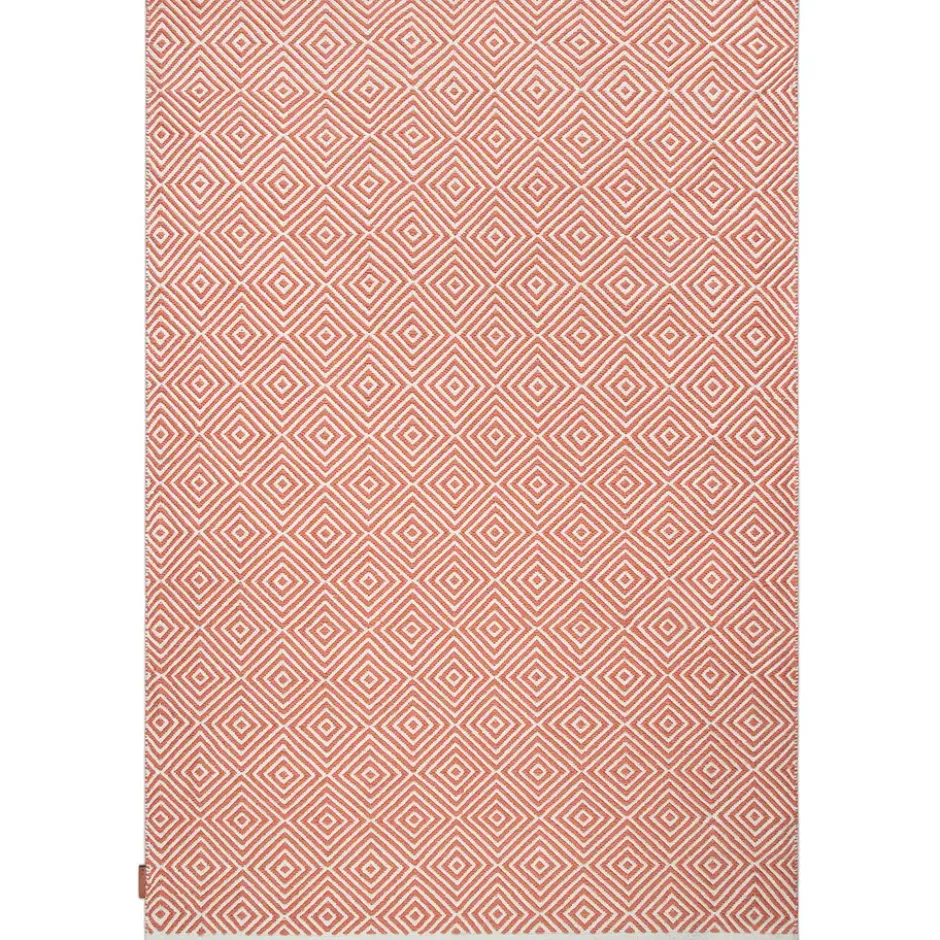 Diamond matta 200x300 cm, Burnt orange