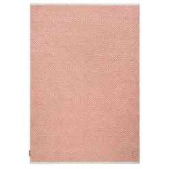 Diamond matta 140x200 cm, Burnt orange