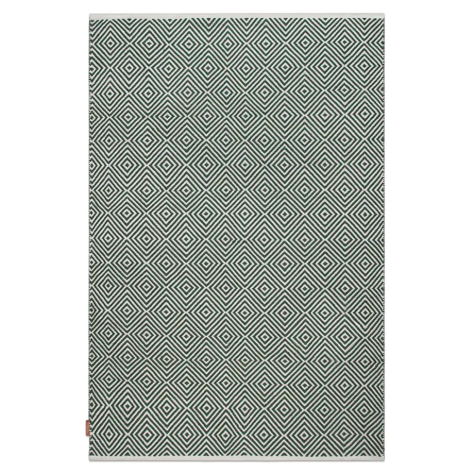 Diamond matta 140x200 cm, Green