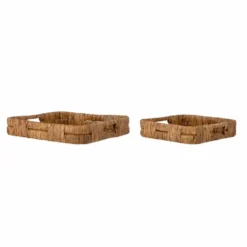 Diann bricka 2-pack, Brun