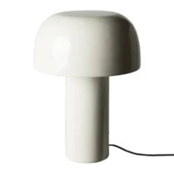 Diva bordslampa Ø24,5x34 cm, Vit