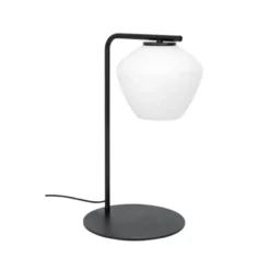 DK bordslampa, svart/opal