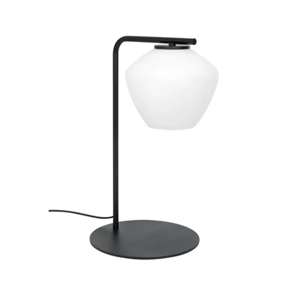 DK bordslampa, svart/opal