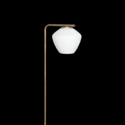 DK golvlampa, svart/opal