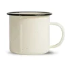 Doris emaljmugg 35 cl, Beige
