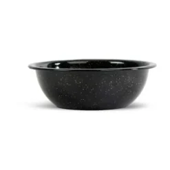 Doris emaljskål Ø16 cm, Svart