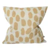 Dots kuddfodral 48x48 cm, Natur-sand