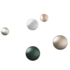Dots metal Ø 5 cm, Dark green