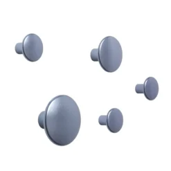 Dots Metal 5-pack, Pale Blue