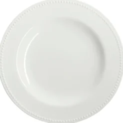 Dots serveringsfat 32 cm, Cremevit