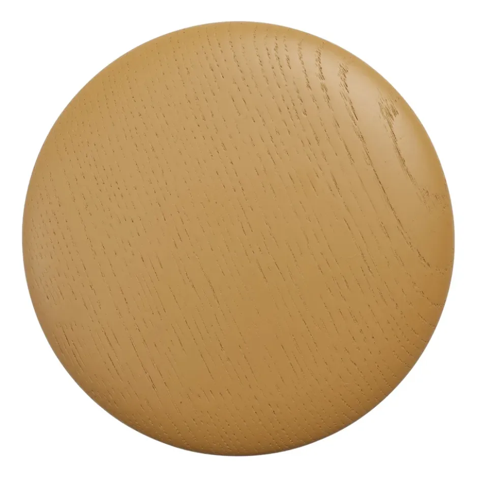 Dots wood krok burnt orange, Ø13 cm