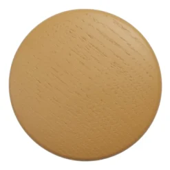 Dots wood krok burnt orange, Ø6,5 cm