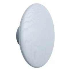 Dots wood krok light blue, Ø17 cm