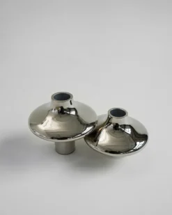 Doublet no. 01 liten ljushållare, Chrome