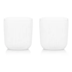 Douro dubbelväggig mugg 10 cl 2-pack, Vit
