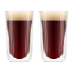 Douro dubbelväggigt ölglas 45 cl 2-pack, Klar
