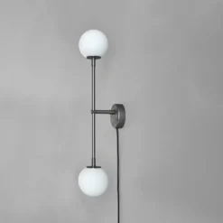 Drop Bulp vägglampa, Grå