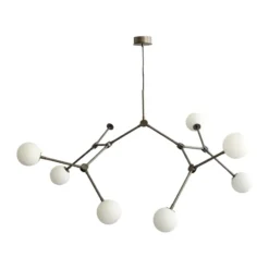 Drop Chandelier Bulp takkrona grande, Grey