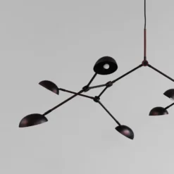Drop Chandelier takkrona, Burned black
