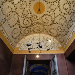 Drop Chandelier takkrona, Burned black
