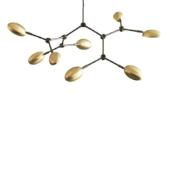 Drop Chandelier takkrona mini, Mässing