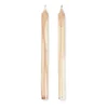 Dryp stearinljus 2-pack, Beige