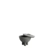 Duck burk med lock Medio, Dark grey