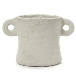 Earth kruka Ø 22 cm, Beige