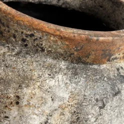 Echo kruka Ø28 cm, Rost-grå