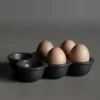 Egg Tray ägghållare, Svart