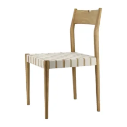 Ekeryd matstol, Webbing-laquered oak