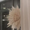 Eldig julstjärna Ø70 cm, Vit