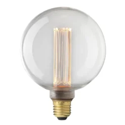 E27 LED laser filament glob dimbar, 12,5 cm, E27