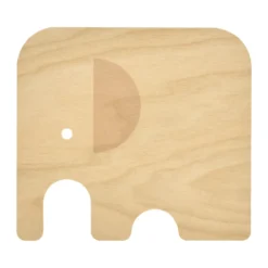 Elephant glasunderlägg 11x10 cm, Yellow