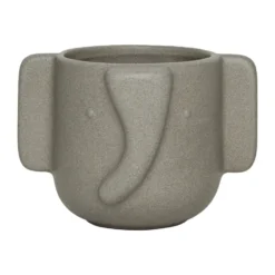 Elephant kruka Ø9,6 cm, Stone