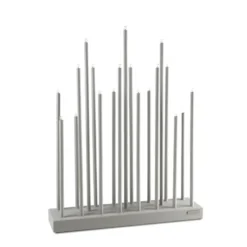 Elflugan elljusstake, Ljusgrå