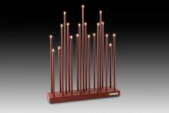 Elflugan elljusstake, Oxidröd