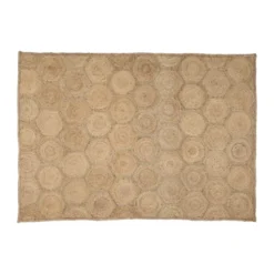 Elin matta, Honey comb natural, 160x230 cm