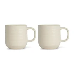 Ellen mugg 37 cl 2-pack, Off white