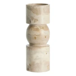 Ellia ljusstake 23 cm, Linen