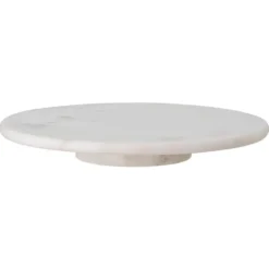 Ellin serveringsfat marmor Ø35,5 cm, Vit