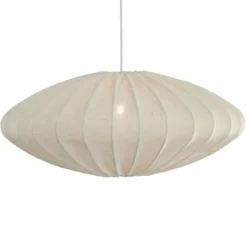 Ellipse lampskärm 65 cm linne, Natural