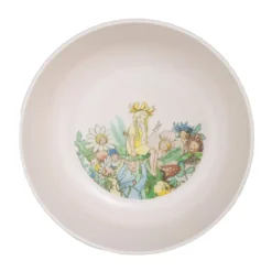 Elsa Beskow Blomsterfesten skål Ø14,5 cm, Vit