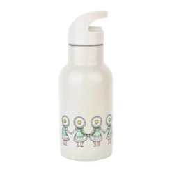 Elsa Beskow Blomsterfesten vattenflaska 34 cl, Vit