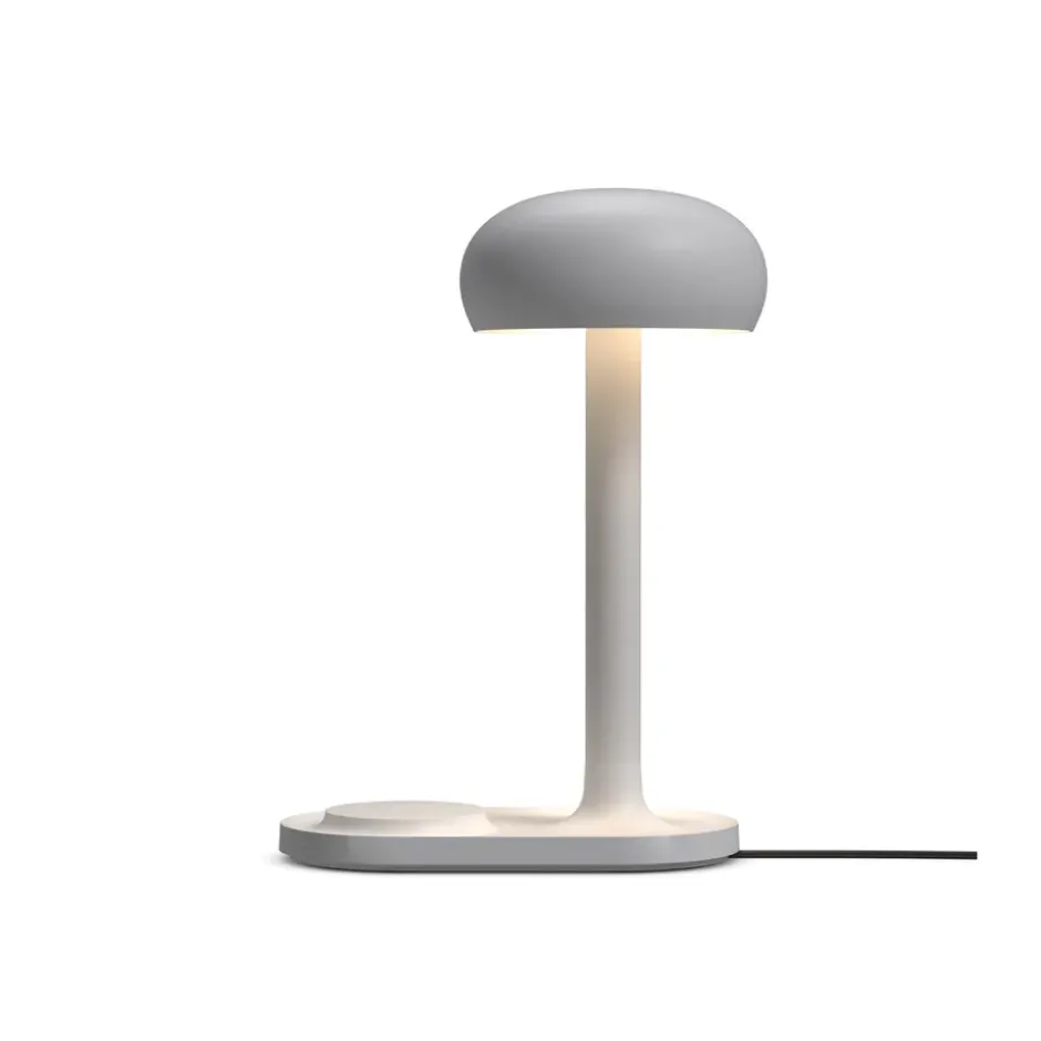 Emendo bordslampa med Qi-laddare, Cloud