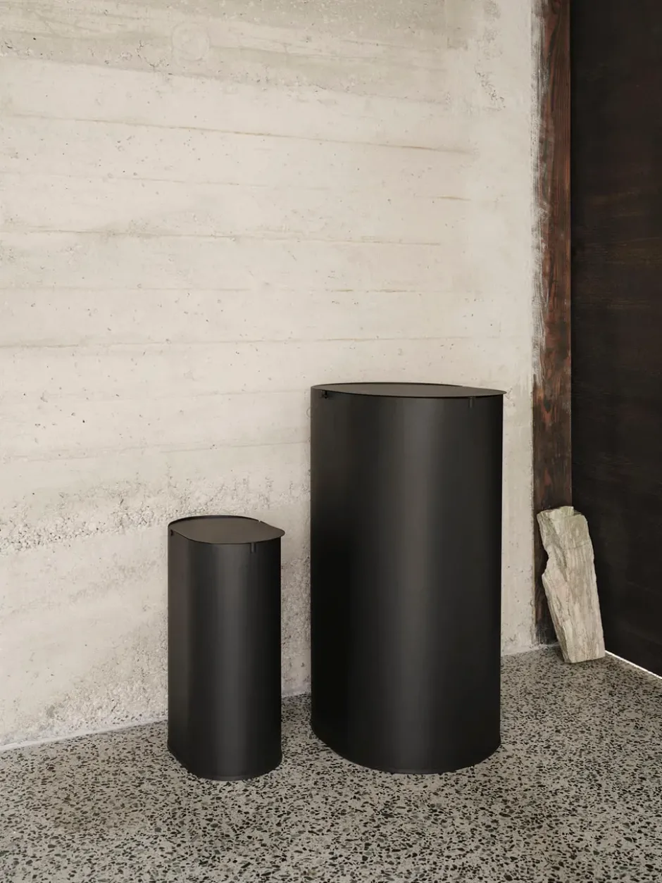 Enkel soptunna small, Black