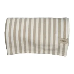 Ernst bordsduk randig 145x300 cm, Beige-vit