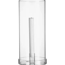 Ernst glaslykta för kronljus 29 cm, Klar