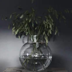 Ernst glasvas H22 cm Ø 21 cm, klar