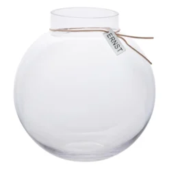 Ernst glasvas H22 cm Ø 21 cm, klar